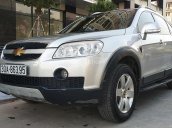 Cần bán gấp Chevrolet Captiva 2007, màu bạc số sàn