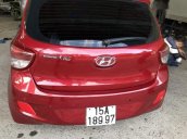 Cần bán lại xe Hyundai Grand i10 đời 2015, màu đỏ, nhập khẩu nguyên chiếc