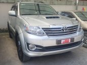 Bán Toyota Fortuner 2.5MT 2015, màu bạc, chạy rodai, giá thương lượng