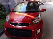 Bán xe Kia Morning số sàn màu đỏ tại Đồng Nai, giá 290tr, tặng bảo hiểm thân xe, ngân hàng hỗ trợ vay đến 80%