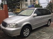 Bán Kia Carnival đời 2009, màu bạc xe gia đình