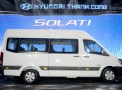 Hyundai Tây Ninh xe 16 chỗ Solati H350 giá rẻ, số sàn, màu trắng, giao ngay. LH: 0902570727