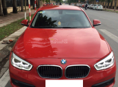 Bán xe BMW 118i màu đỏ/đen sản xuất 2015, đăng ký 2016, nhập khẩu Đức, biển Hà Nội