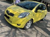 Bán Toyota Yaris 1.3AT đời 2008, màu vàng, xe nhập