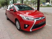 Bán Toyota Yaris 1.5G AT năm 2017, màu đỏ, xe nhập