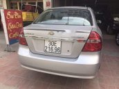 Cần bán Chevrolet Aveo LT 1.5 MT 2015, màu bạc số sàn