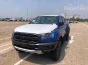 Bán Ford Ranger Raptor 2019, màu xanh lam, xe nhập, hotline giao xe toàn quốc 0979 572 297