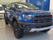 Bán Ford Ranger Raptor 2019, màu xanh lam, xe nhập, hotline giao xe toàn quốc 0979 572 297