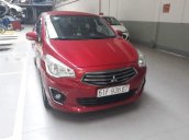 Bán xe Mitsubishi Attrage CVT năm sản xuất 2016, màu đỏ, xe nhập, giá chỉ 385 triệu