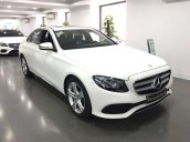 Bán xe chưa lăn bánh, giá xe cũ Mercedes E250 trắng 2018 chính hãng