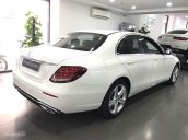 Bán xe chưa lăn bánh, giá xe cũ Mercedes E250 trắng 2018 chính hãng