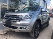 Bán Ford Everest Titanium 4x2 đời 2019, màu bạc, xe nhập giá tốt, hỗ trợ trả góp lãi suất thấp, hotline 0979572297