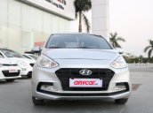 Bán xe Hyundai Grand i10 1.2MT sản xuất năm 2017, màu bạc, 399tr