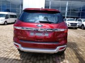 Bán Ford Everest sx 2018, Titanium 4x4, màu đỏ, nhập khẩu