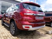 Bán Ford Everest sx 2018, Titanium 4x4, màu đỏ, nhập khẩu