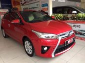 Cần bán Toyota Yaris năm sản xuất 2017, màu đỏ, giá chỉ 670 triệu