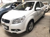 Bán Chevrolet Aveo LTZ 1.5AT, màu trắng, sản xuất 2016 biển Sài Gòn đẹp đi đúng 36000km