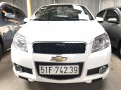 Bán Chevrolet Aveo LTZ 1.5AT, màu trắng, sản xuất 2016 biển Sài Gòn đẹp đi đúng 36000km