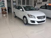 Cần bán xe Suzuki Ciaz năm sản xuất 2018, màu trắng, 499tr nhập khẩu chỉ cần 100tr