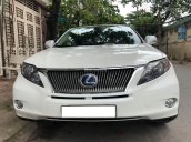 Bán Lexus RX450H sản xuất 2009 nhập Mỹ, màu trắng biển Hà Nội