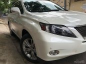 Bán Lexus RX450H sản xuất 2009 nhập Mỹ, màu trắng biển Hà Nội