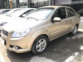 Bán Chevrolet Aveo LT 1.5MT màu vàng cát số sàn sản xuất 2016 biển Sài Gòn đi 48000km