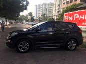 Bán Hyundai Santa Fe sản xuất năm 2015, màu đen, máy dầu, đẹp nhất nhì Hà Nội
