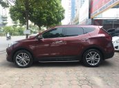 Bán Hyundai Santa Fe năm sản xuất 2017, màu đỏ, nhập khẩu nguyên chiếc