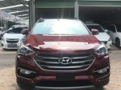 Bán Hyundai Santa Fe năm sản xuất 2017, màu đỏ, nhập khẩu nguyên chiếc