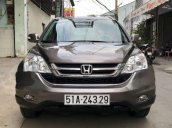 Cần bán xe Honda CR V 2.4 AT sản xuất năm 2011, màu nâu, giá tốt 