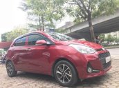 Cần bán Hyundai Grand i10 năm sản xuất 2017, màu đỏ, nhập khẩu nguyên chiếc  