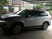 Cần bán lại xe Kia Sorento đời 2014, màu bạc