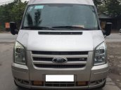 Cần bán gấp xe Ford Transit 2013, màu bạc, số sàn máy dầu 16 chỗ