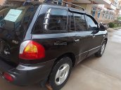 Bán xe Hyundai Santa Fe Gold 2.0 AT đời 2002, màu đen, nhập khẩu 