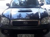 Bán xe Hyundai Santa Fe Gold 2.0 AT đời 2002, màu đen, nhập khẩu 