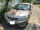 Cần bán xe Toyota Altis năm sản xuất 9/2009, số sàn, màu cà phê sữa, biển số TP