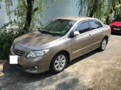 Cần bán xe Toyota Altis năm sản xuất 9/2009, số sàn, màu cà phê sữa, biển số TP