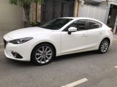 Cần bán gấp Mazda 3 2.0AT 2016, màu trắng như mới