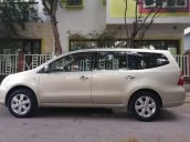 Bán ô tô Nissan Grand livina đời 2012, màu vàng cát, nhập khẩu nguyên chiếc còn mới