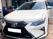 Bán xe Camry 2.0E tự động mua tháng 4/2018, màu trắng cao cấp, đi 6000Km