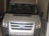 Cần bán xe Ford Transit 2010 máy dầu, số sàn, 16 chỗ ngồi, màu bạc, BSTP