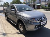 Bán Mitsubishi Triton 4x2 AT đời 2015, màu bạc, nhập khẩu, số tự động