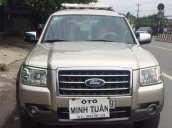 Bán Ford Everest 2.5 màu ghi vàng, sx 2007. Xe trang bị: 3 màn hình+ Camera de