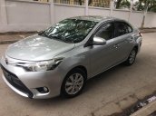 Bán ô tô Toyota Vios E 1.5MT sản xuất 2015, màu bạc, giá tốt