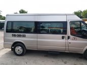 Cần bán xe Ford Transit 16 chỗ, màu ghi vàng, đk 2013, xe tốt giá rẻ