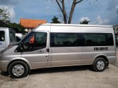 Cần bán xe Ford Transit 16 chỗ, màu ghi vàng, đk 2013, xe tốt giá rẻ