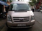 Cần bán xe Ford Transit 16 chỗ, màu ghi vàng, đk 2013, xe tốt giá rẻ