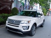 Bán Ford Explorer 2.3L Ecoboost Limited, Sx 2018, màu trắng, xe cực đẹp - LH 0989022295