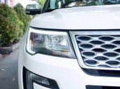 Bán Ford Explorer 2.3L Ecoboost Limited, Sx 2018, màu trắng, xe cực đẹp - LH 0989022295