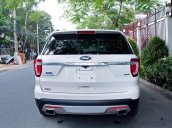 Bán Ford Explorer 2.3L Ecoboost Limited, Sx 2018, màu trắng, xe cực đẹp - LH 0989022295